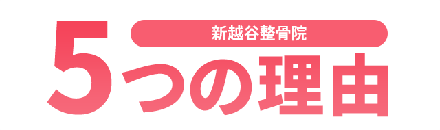 選ばれる5つの理由